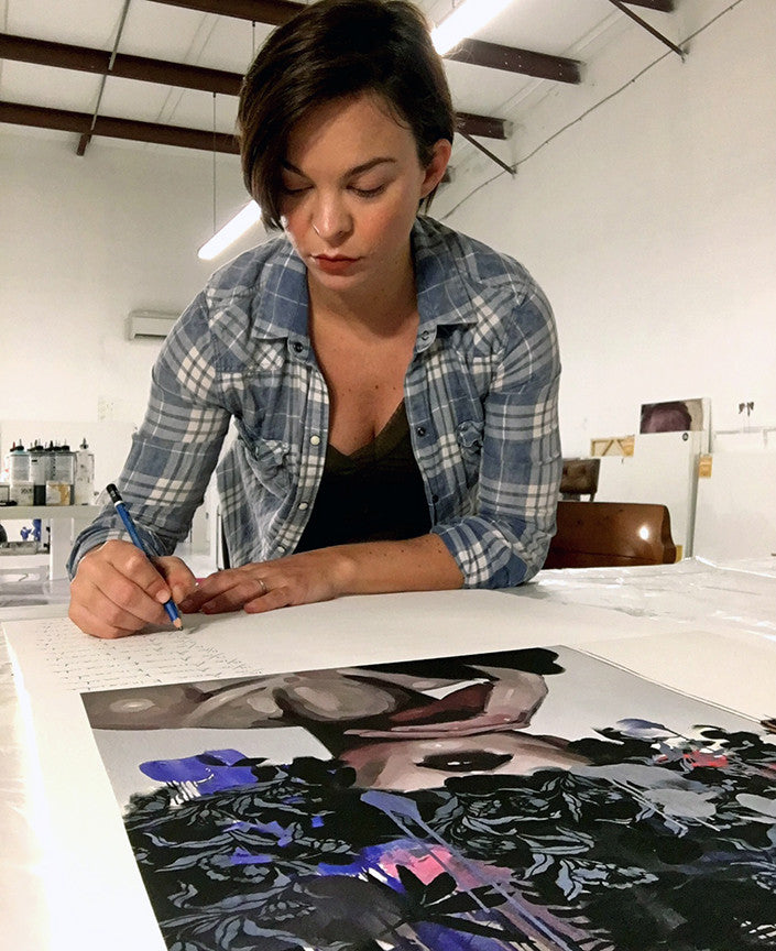 Anna Kincaide &quot;Slip Inside My Daydream&quot; - Limited Edition, Archival Print - 18 x 18&quot;