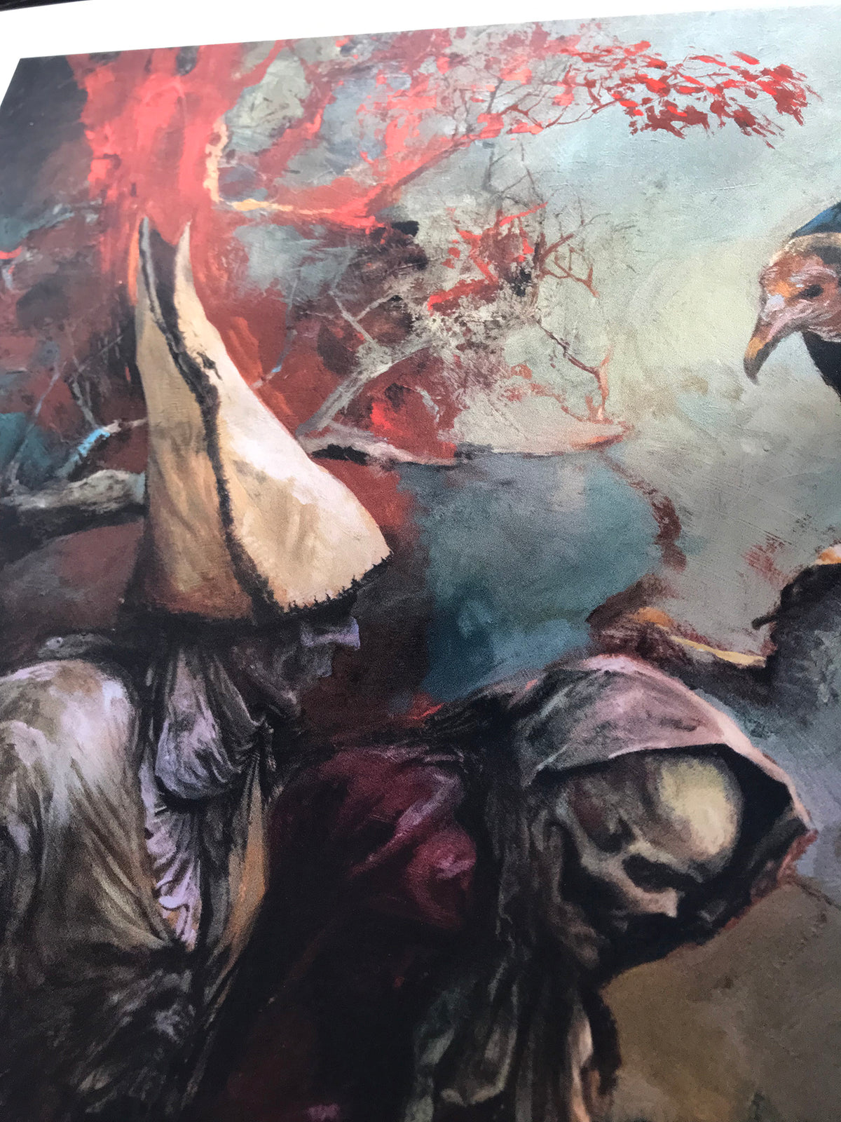 Adam Burke &quot;Consequatar&quot; - Hand-Embellished Unique Variant, 1 of 5 - 18 x 24&quot;