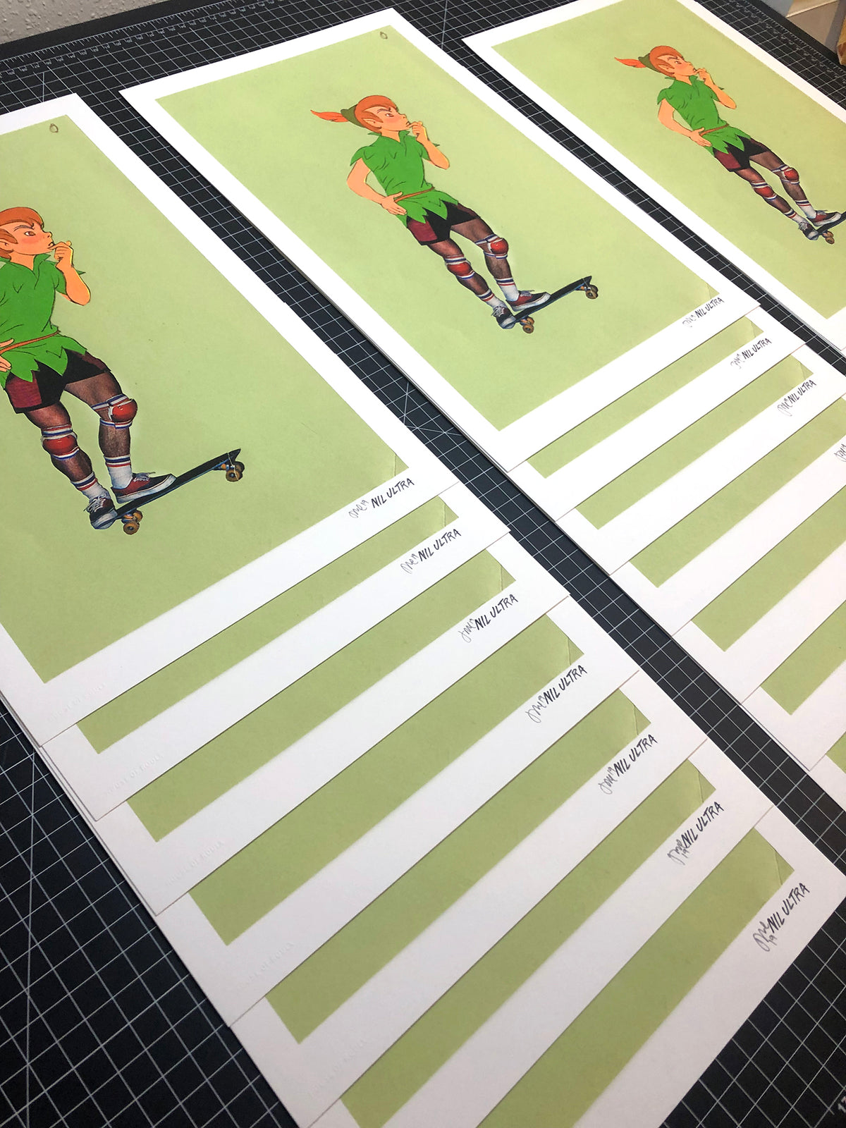 Nil Ultra &quot;Neverman-Flamingo&quot; - Archival Print, Limited Edition of 12 - 11 x 17&quot;