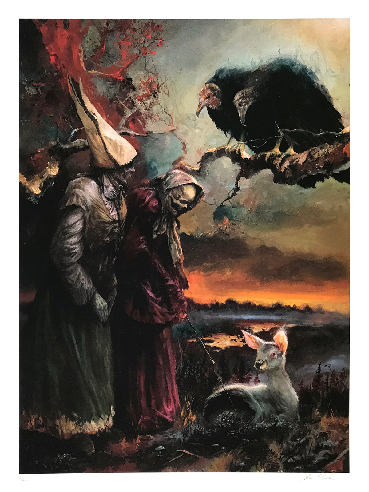 Adam Burke &quot;Consequatar&quot; - Archival Print, Limited Edition of 20 - 18 x 24&quot;