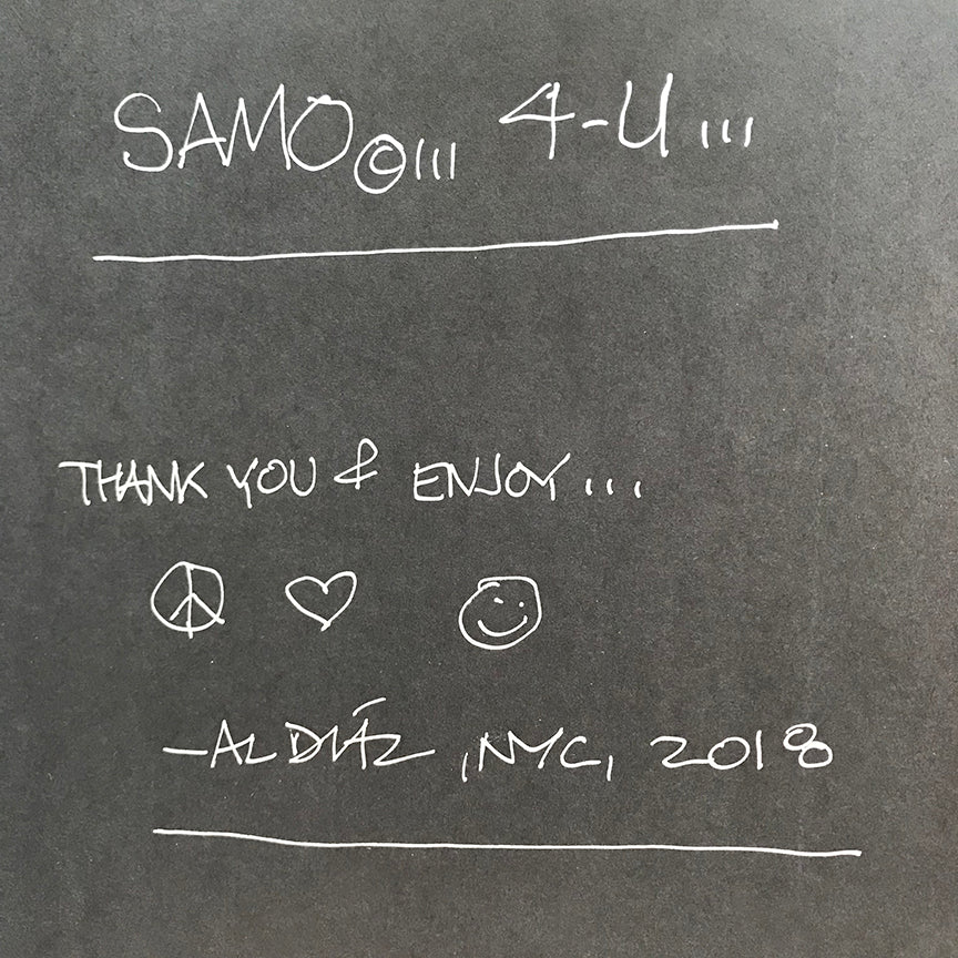 Al Diaz &quot;SAMO©…SINCE 1978...&quot; - Deluxe Artist&#39;s Edition Book &amp; Print Set