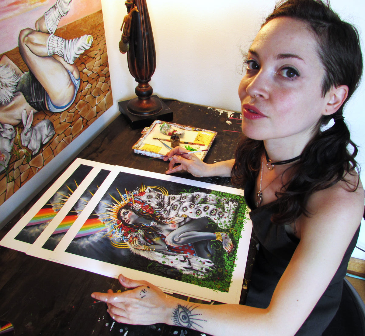 Alexis Price &quot;After the Storm&quot; - Hand-Embellished Variant, 1 of 3 - 14 x 17&quot;