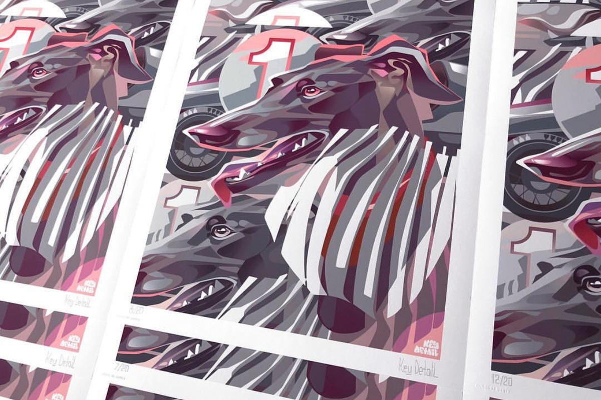 KEY DETAIL &quot;Speed&quot; - Archival Print, Limited Edition of 20 - 14 x 17&quot;