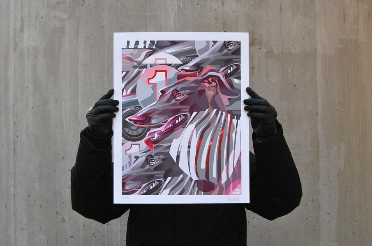 KEY DETAIL &quot;Speed&quot; - Archival Print, Limited Edition of 20 - 14 x 17&quot;