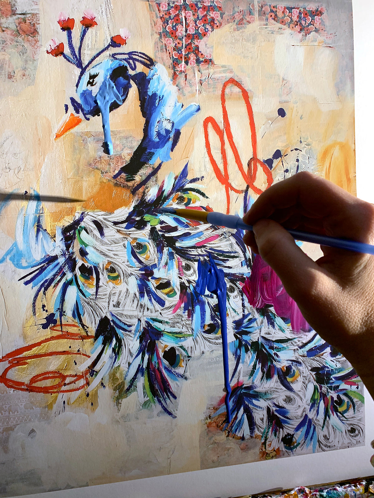 Ash Almonte &quot;Achievements&quot; - Hand-Embellished Variant, 1 of 12 - 16 x 20&quot;