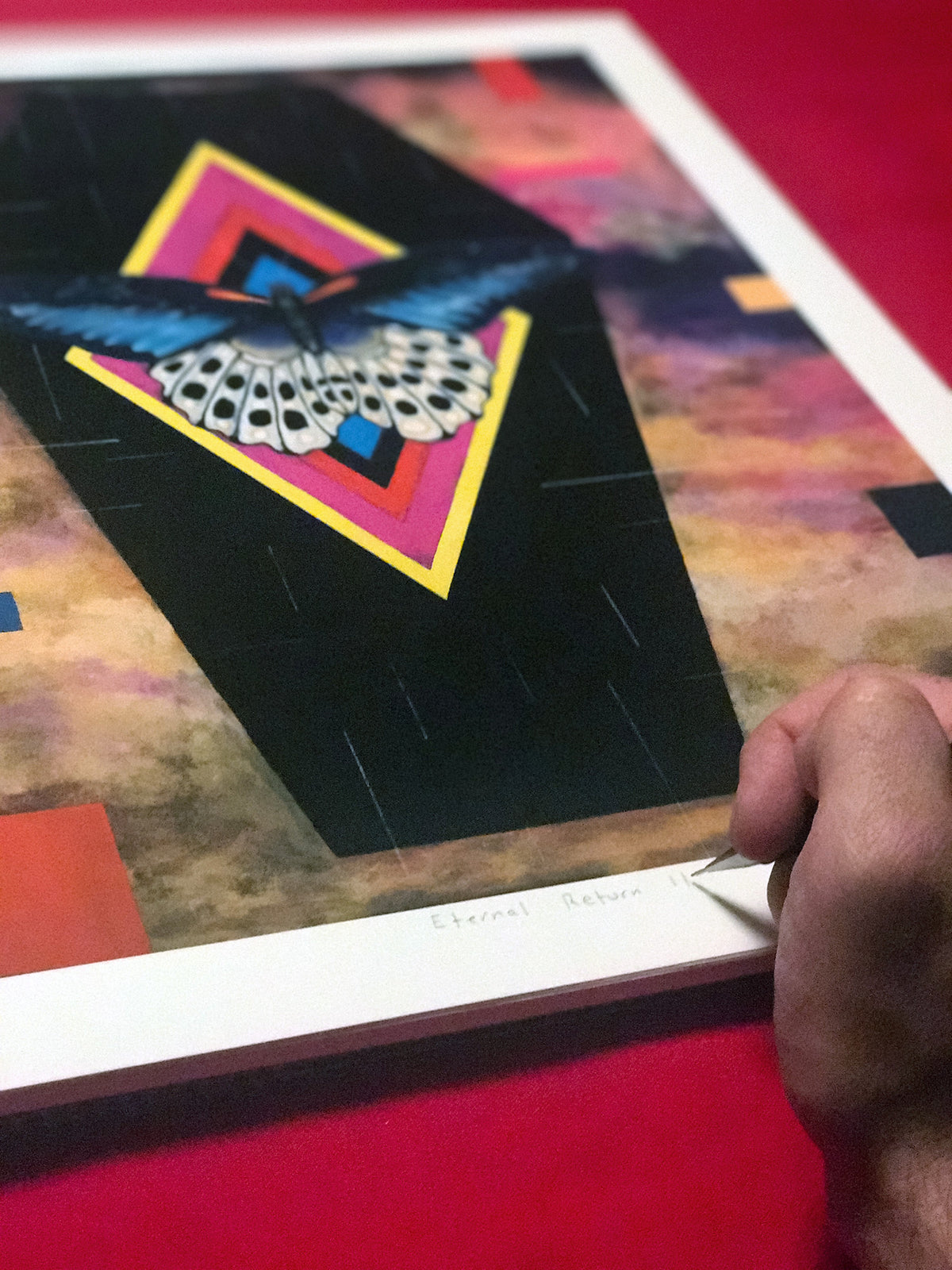 Colin Frangicetto &quot;Eternal Return II&quot; - Limited Edition, Archival Print - 14 x 17&quot;