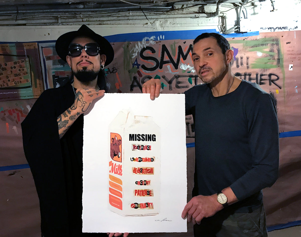 Al Diaz and Dave Navarro &quot;Missing&quot; - Archival Print, Limited Edition of 30 - 18 x 24&quot;