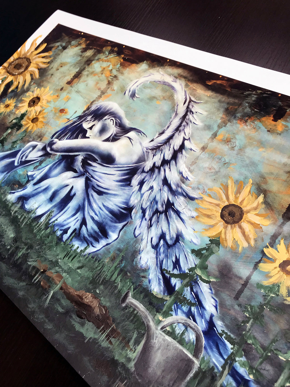 Bandit &quot;Mystical Wings&quot; - Hand-Embellished Variant, #2/3 - 14 x 24&quot;