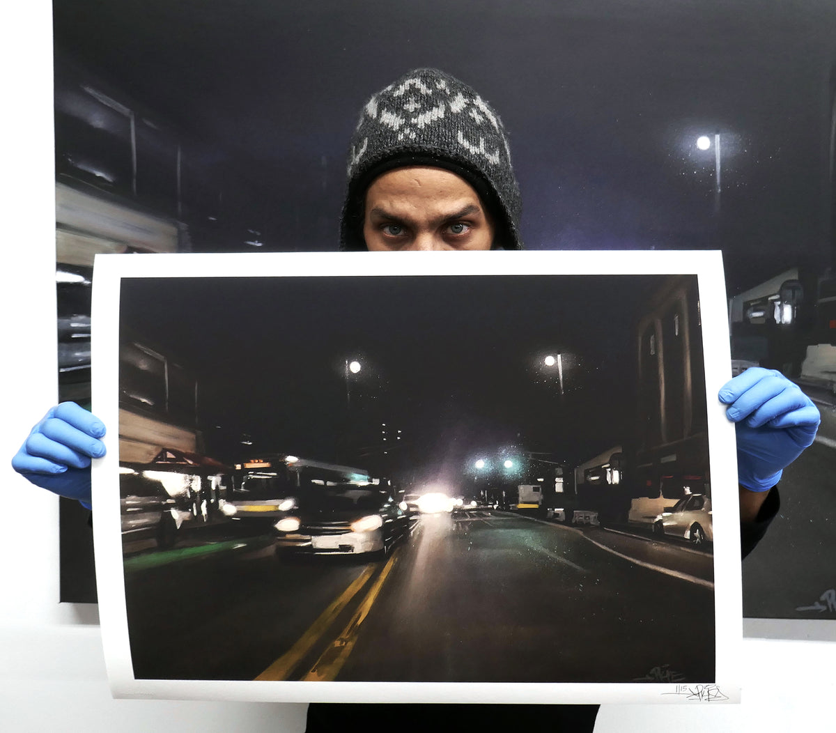 Percy Fortini-Wright &quot;September 28, 2018, 11:00pm&quot; - Archival Print, Limited Edition of 15 - 18 x 24&quot;