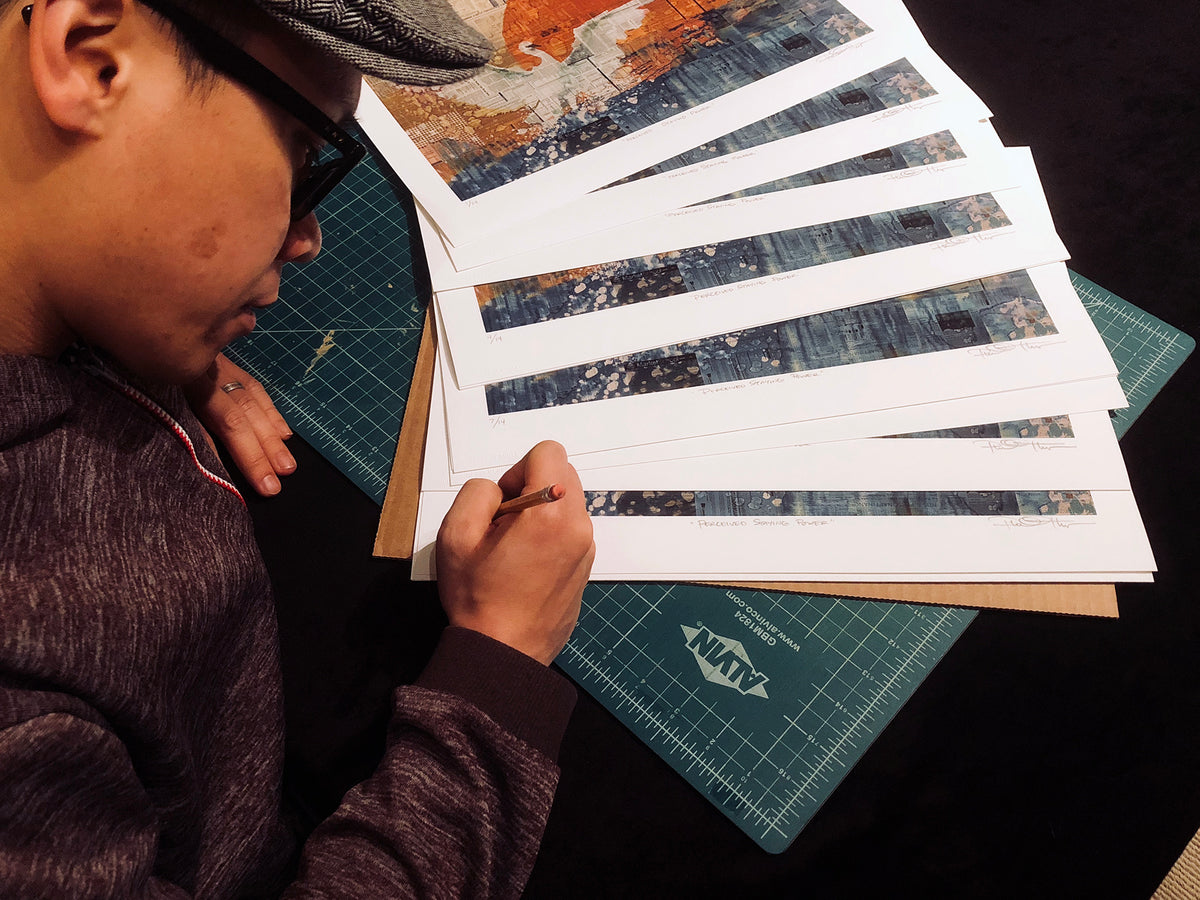 Phillip Hua &quot;Perceived Staying Power&quot; - Archival Print, Limited Edition of 14 - 12 x 17&quot;
