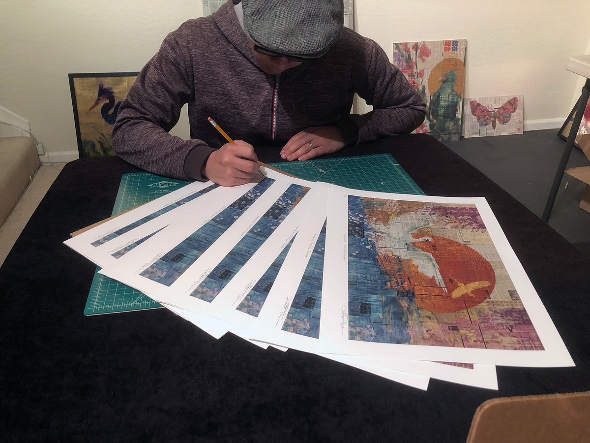 Phillip Hua &quot;Perceived Staying Power&quot; - Archival Print, Limited Edition of 14 - 12 x 17&quot;