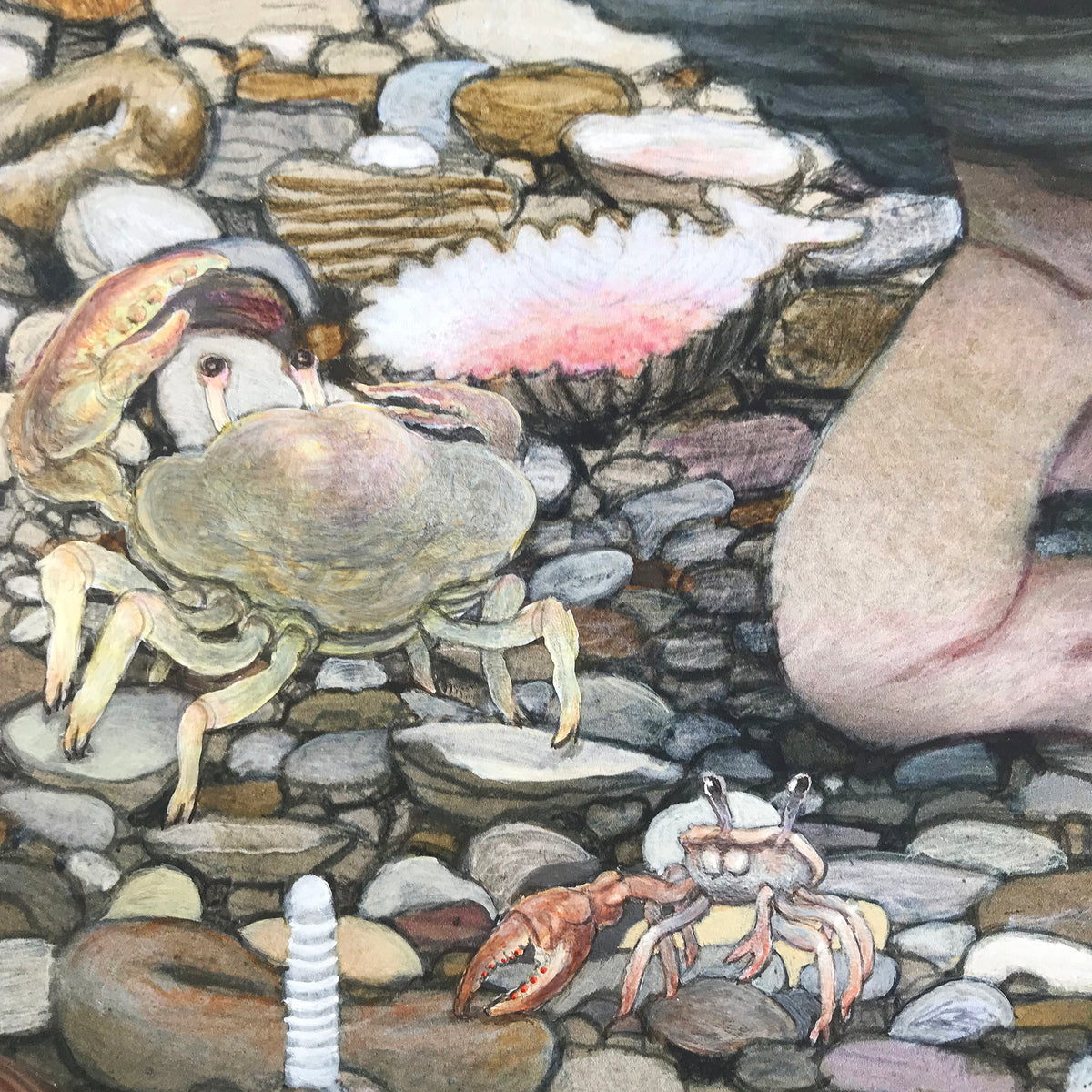Matt Gordon &quot;Gooey&#39;s Clam Car&quot; - Hand-Embellished Edition of 5 - 13 x 24&quot;