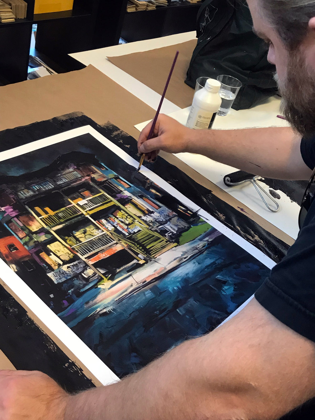 Adam J. O&#39;Day &quot;What Once Was&quot; - Hand-Embellished Archival Print, #1/5 - 18 x 24&quot;