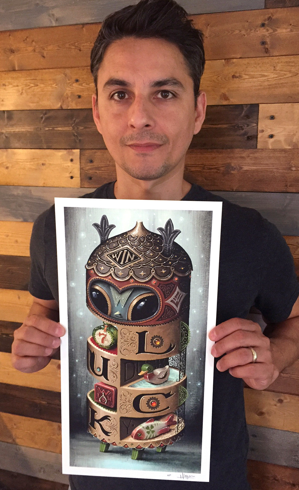 Jason Limon &quot;Lucky&quot; - Archival Print, Limited Edition of 12 - 9 x 17&quot;