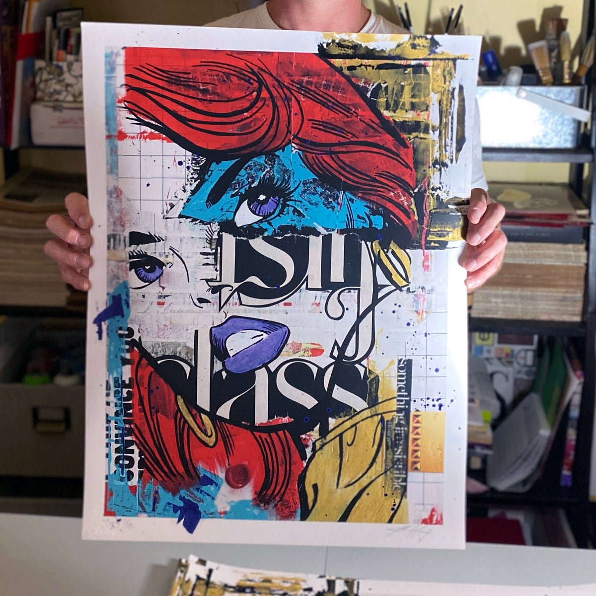 Joshua Horkey &quot;First Class&quot; - Archival Print, Limited Edition of 15 - 18 x 24&quot;