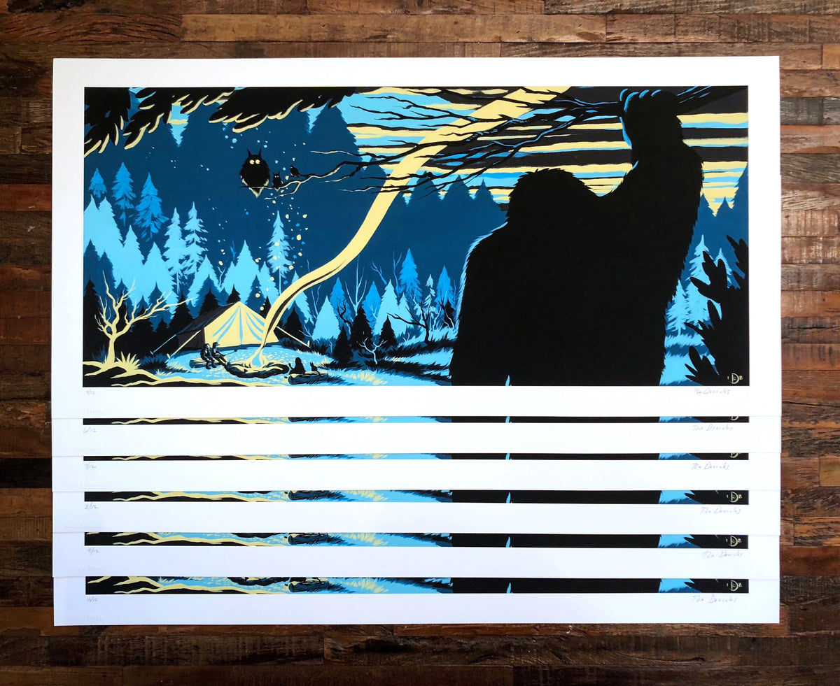 The Draculas &quot;Meat is Back on the Menu&quot; - Archival Print, Limited Edition of 12 - 12 x 24&quot;