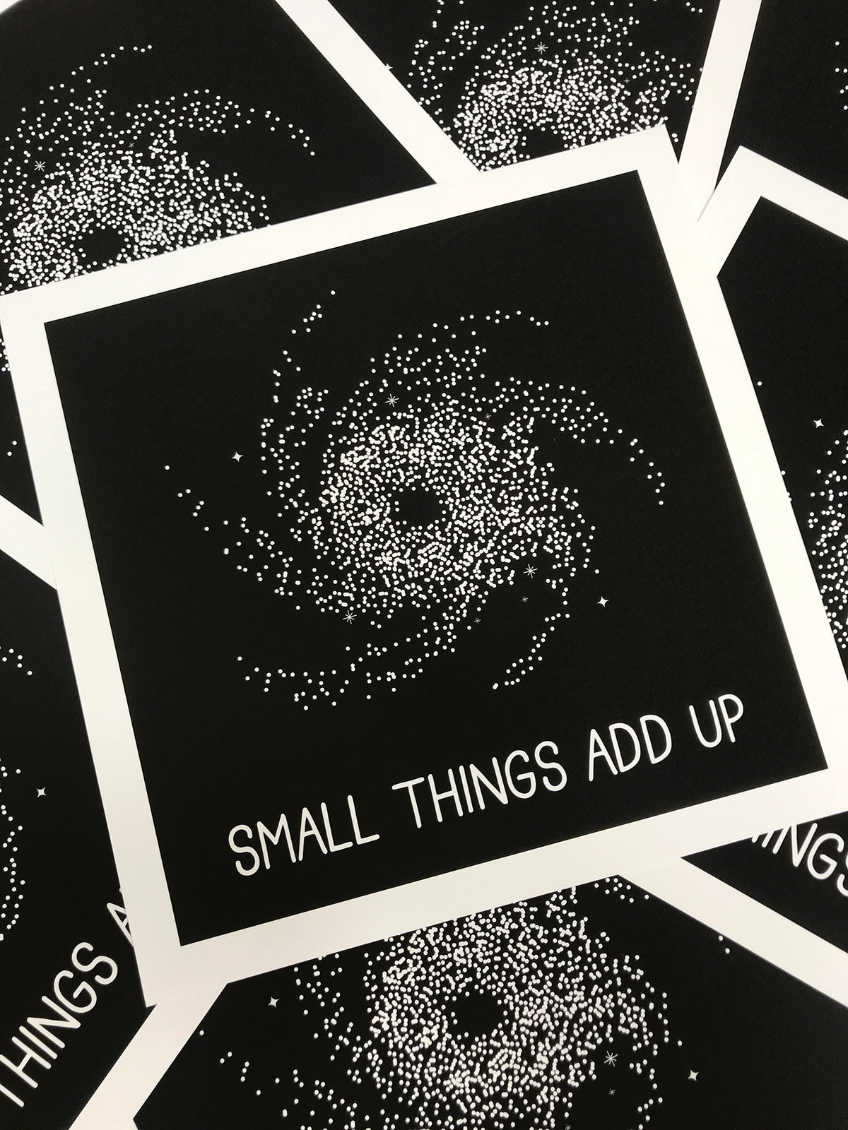Matthew Zaremba &quot;Small Things Add Up&quot; - Archival Print, Limited Edition of 12 - 17 x 17&quot;