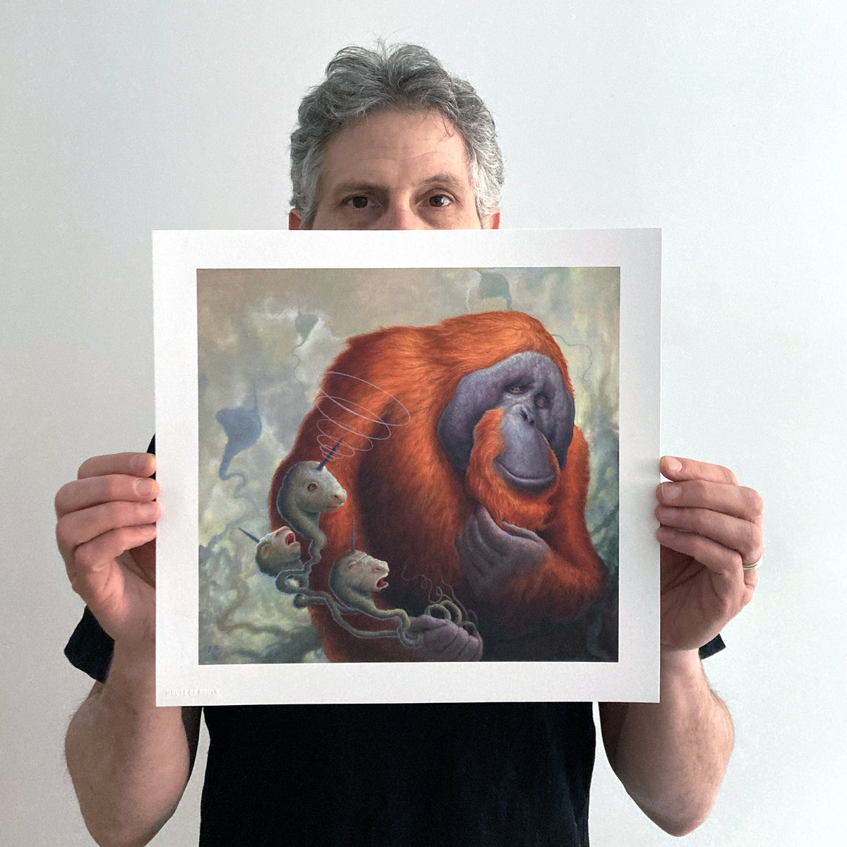Chris Leib &quot;Origin of Dreams&quot; - Hand-Embellished Edition of 5 - 12 x 12&quot;