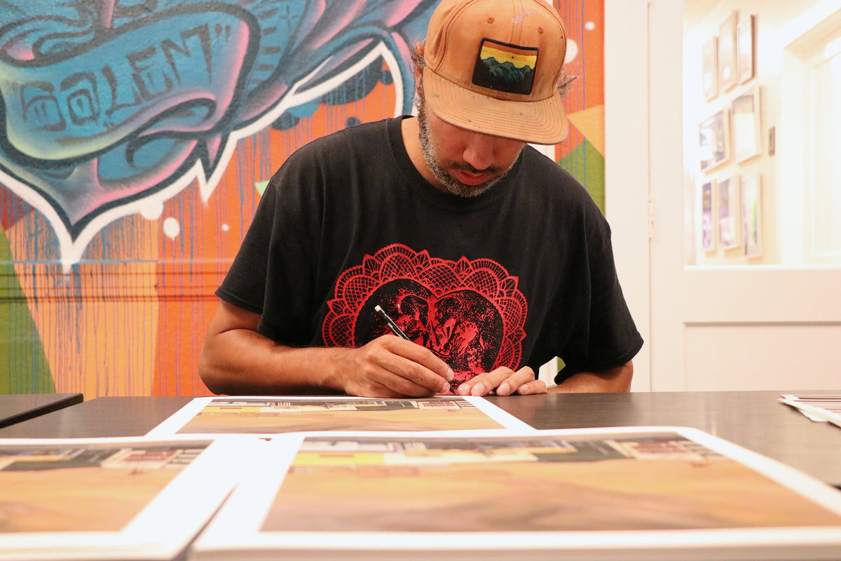 Felipe Ortiz &quot;San Fernando&quot; - Archival Print, Limited Edition of 20 - 14 x 17&quot;