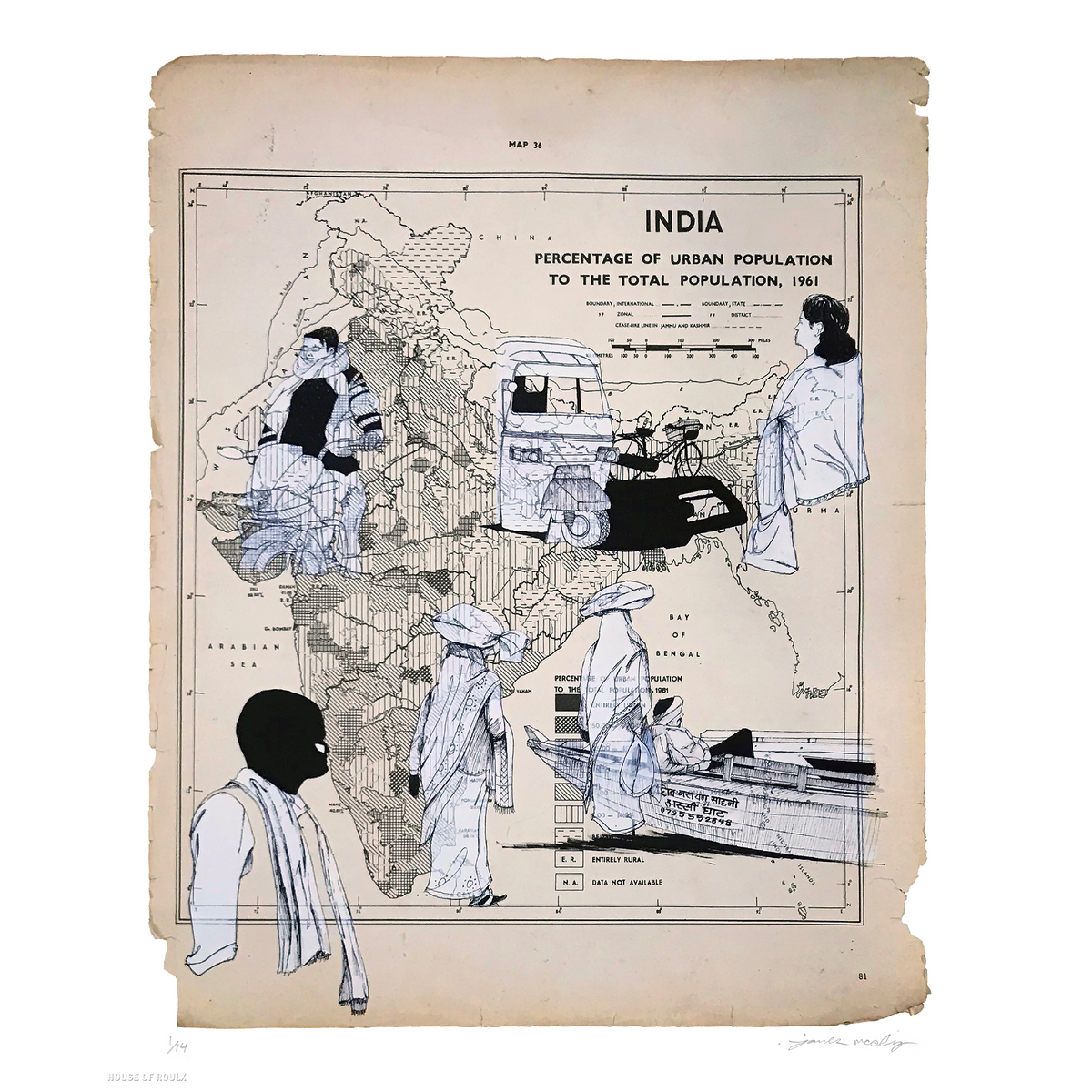 James McClung &quot;INDIA: The People&quot; - Archival Print, Limited Edition of 14 - 14 x 17&quot;