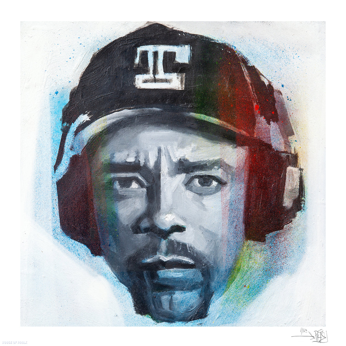 Percy Fortini-Wright &quot;Ice-T&quot; - Archival Print, Limited Edition of 12 - 12 x 12&quot;
