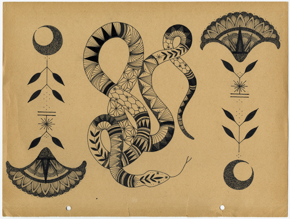 Lauren Napolitano &quot;All, All Illusion&quot; - Original Ink Illustration on Paper - 10 x 13&quot;