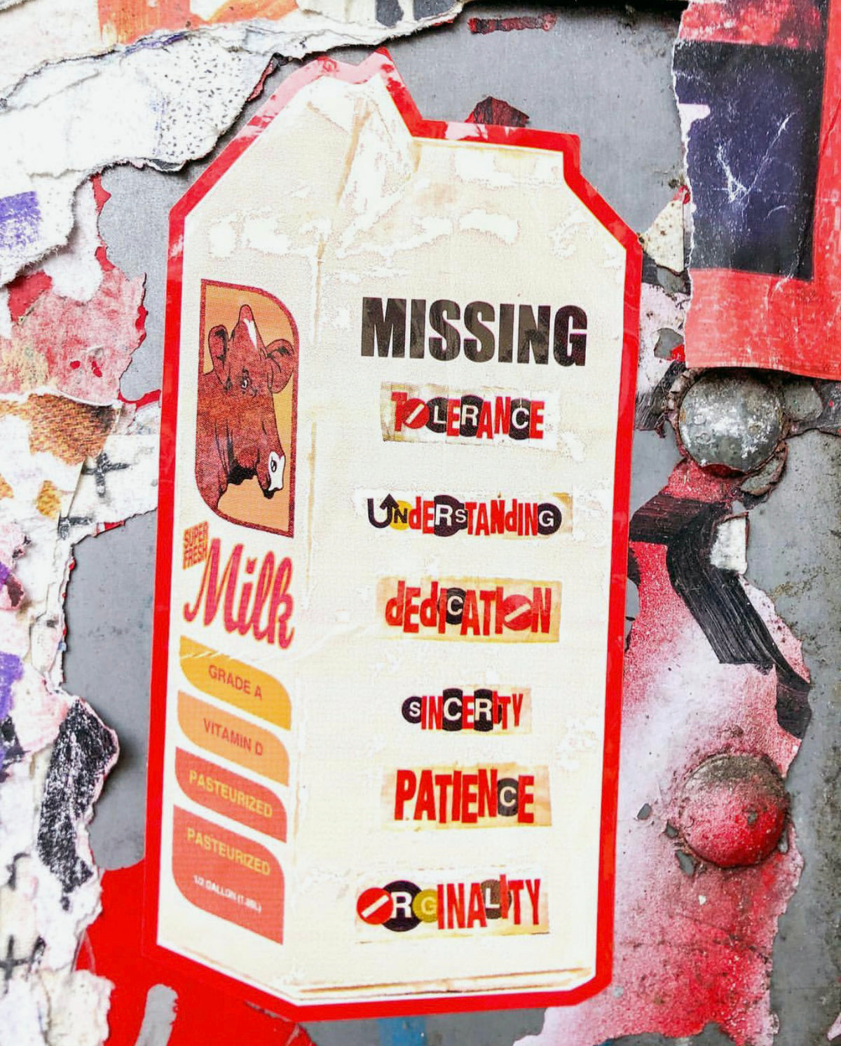 Al Diaz and Dave Navarro &quot;Missing&quot; - 5 x Die Cut Stickers - 3 x 5&quot;