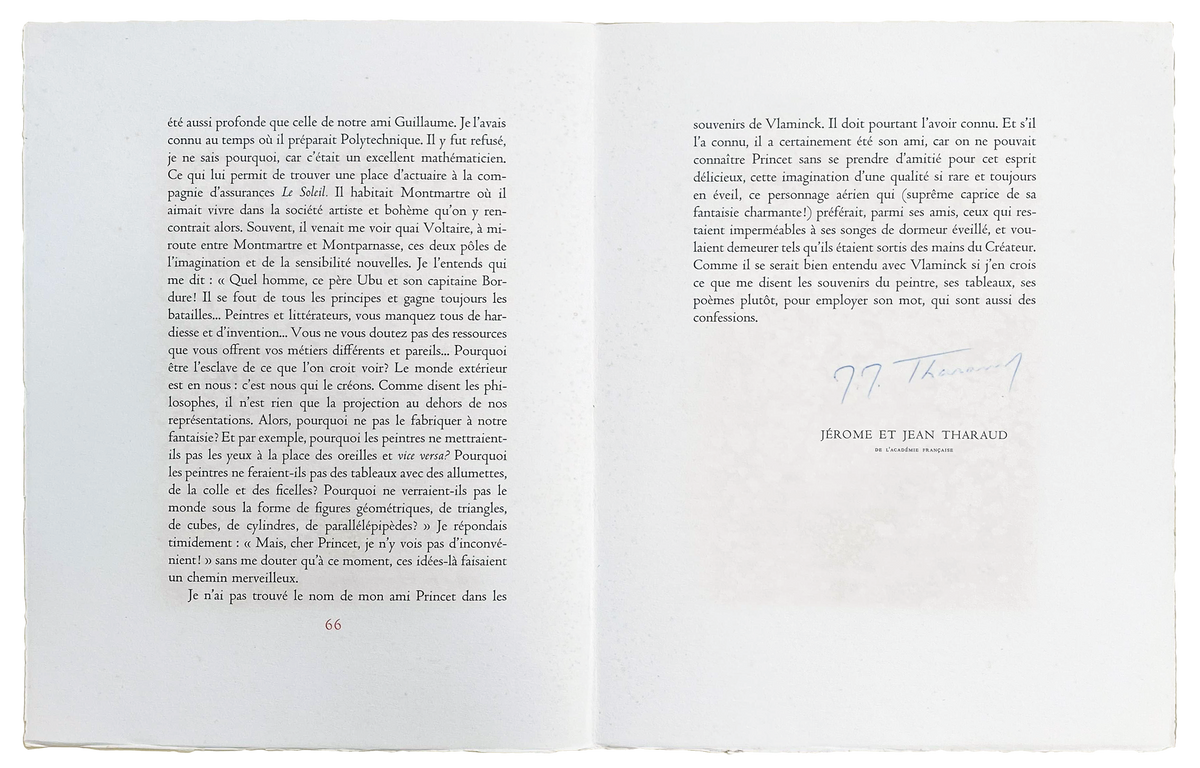 Maurice de Vlaminck - &quot;Les Bles Dans Le Perche&quot; - Signed 1950 Robert Rey Print - 18.3 x 14.3&quot;