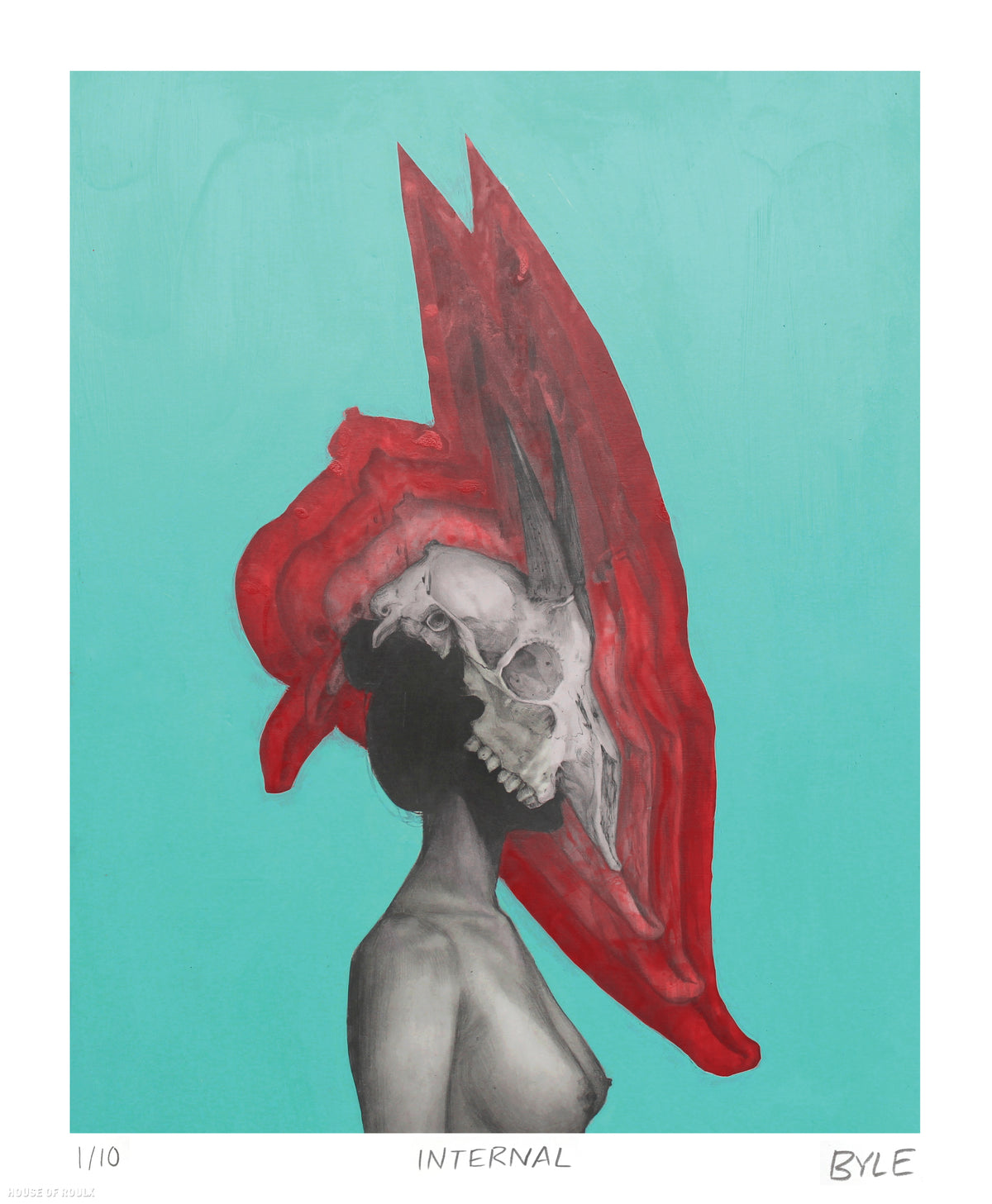 Matt Byle &quot;Internal&quot; - Archival Print, Limited Edition of 10 - 14 x 17&quot;