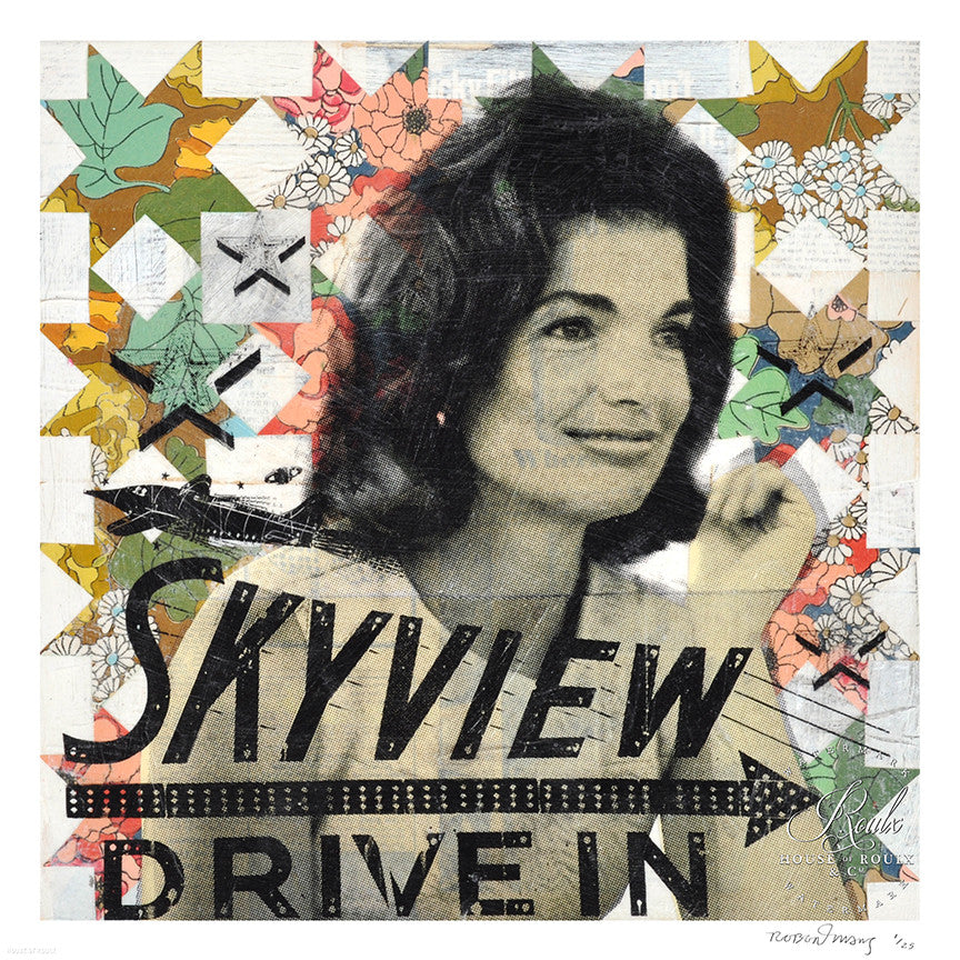 Robert Mars &quot;Jackie&#39;s Skyview Drive In&quot; - Limited Edition, Archival Print