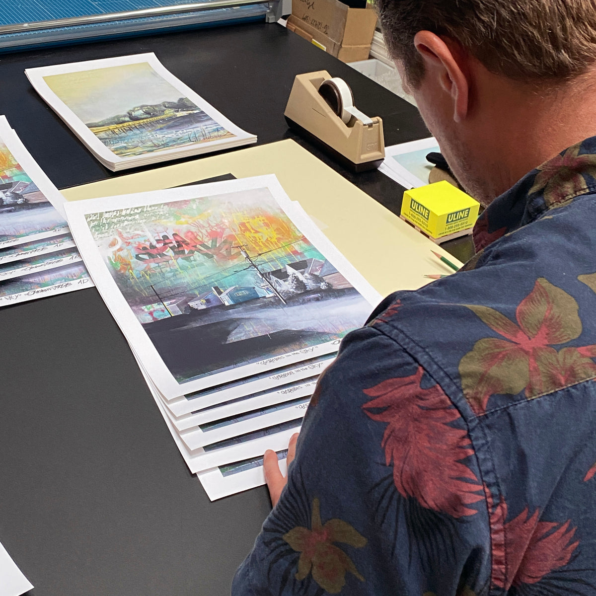 Felipe Ortiz x Andrew Jacob &quot;Uncle Tim&#39;s Bridge&quot; - Archival Print, Limited Edition of 15 - 11 x 17&quot;