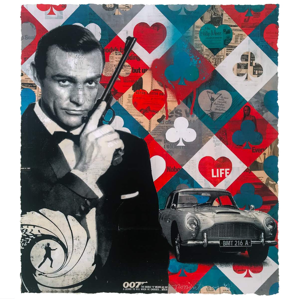 Robert Mars &quot;For Modern Taste&quot; - Hand-Embellished Edition of 20 - 18 x 20&quot;