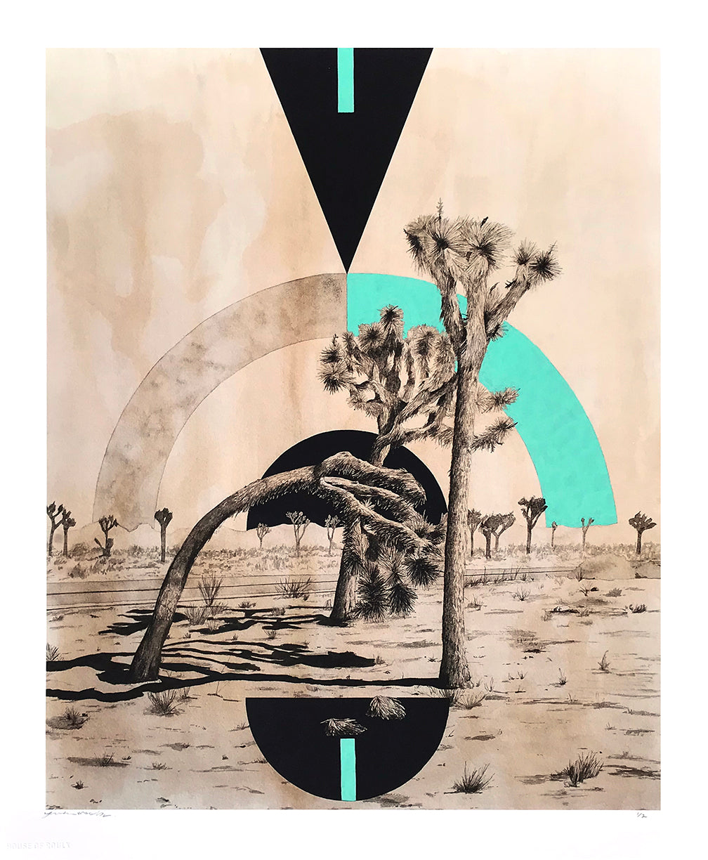 James McClung &quot;Uranus&quot; - Hand-Embellished Edition of 2 - 14 x 17&quot;
