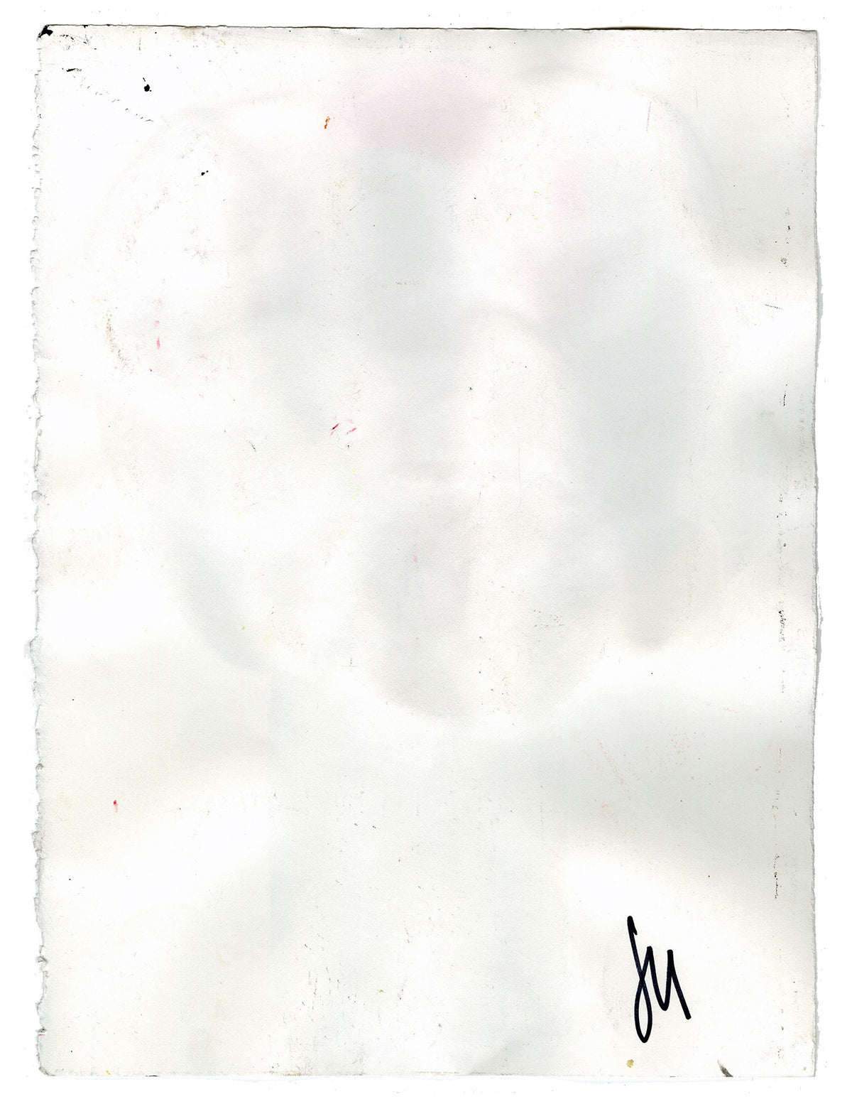 Jen Uman &quot;Flowers (Positive)&quot; - Original Gouache Painting