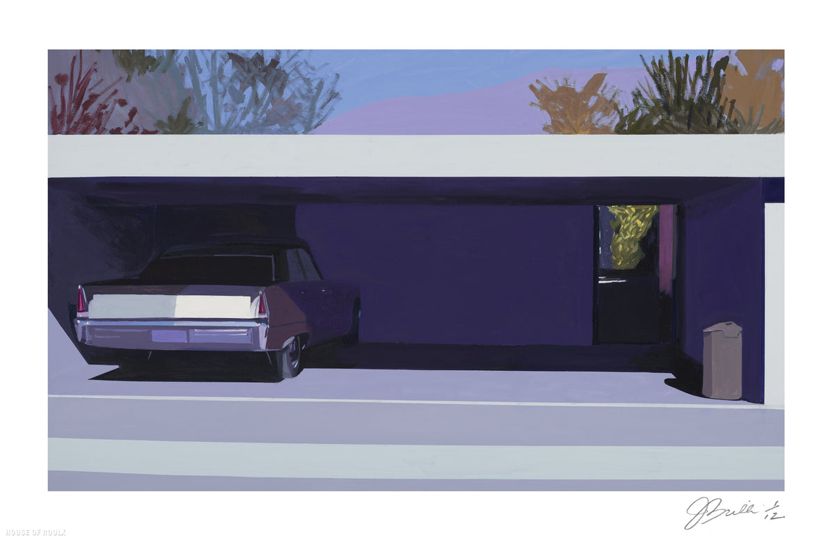 Jessica Brilli &quot;Caddy in Car Port&quot; - Archival Print, Limited Edition of 12 - 11 x 17&quot;