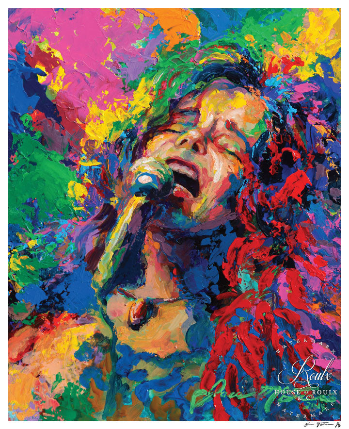 Janis Joplin &quot;Her Final Performance&quot; (by Jace McTier) - Limited Edition, Archival Print