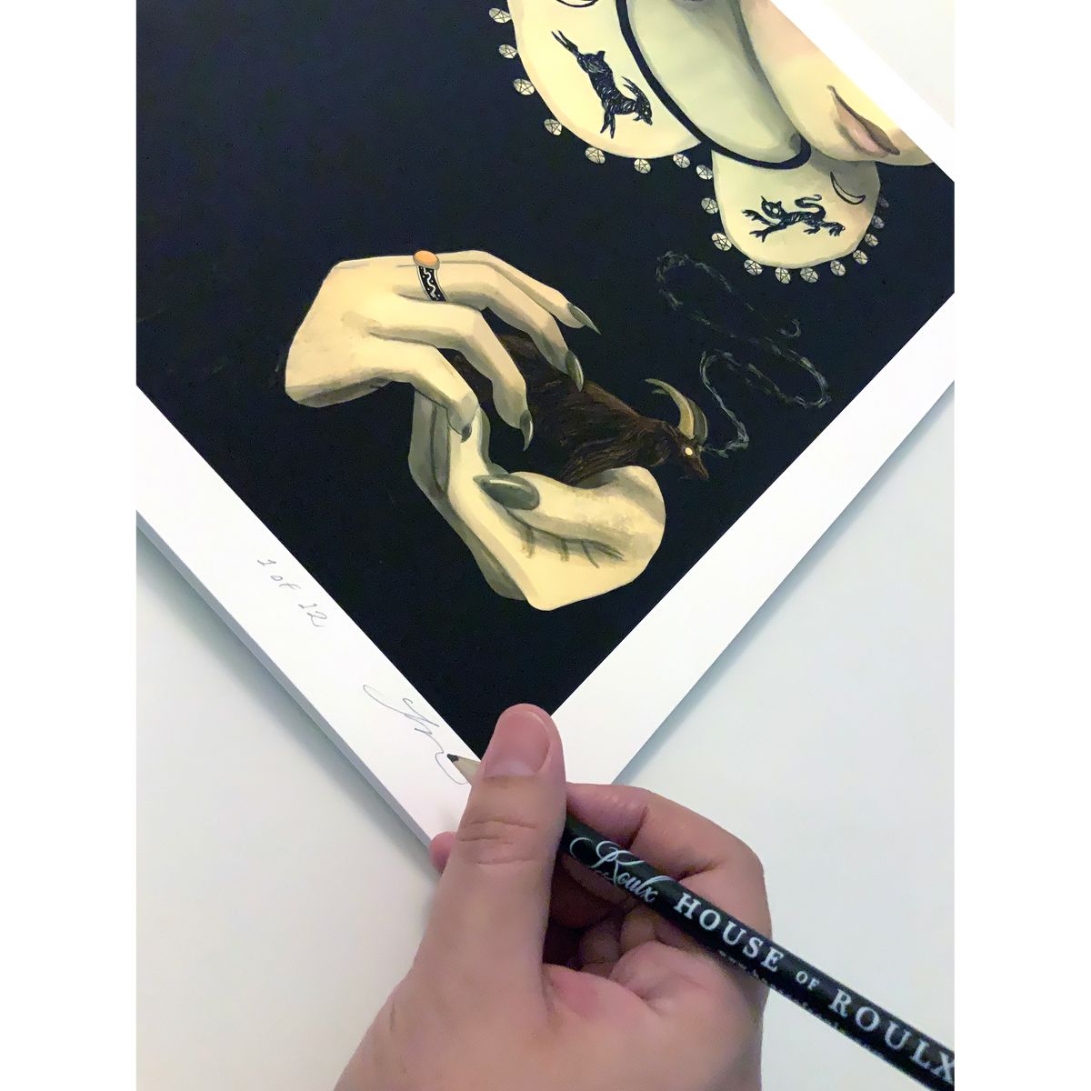 Jorge Mascarenhas &quot;The Idol&quot; - Archival Print, Limited Edition of 12 - 13 x 17&quot;