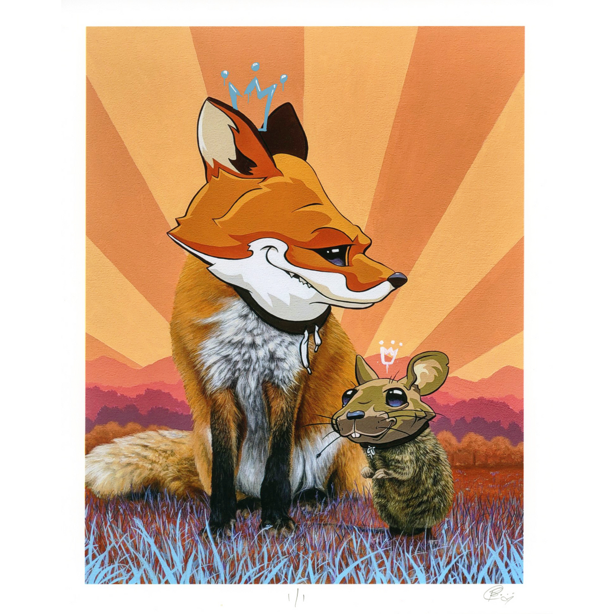 3rd Version &quot;Coincide&quot; - Hand-Embellished Edition of 2 - 8 x 10&quot;