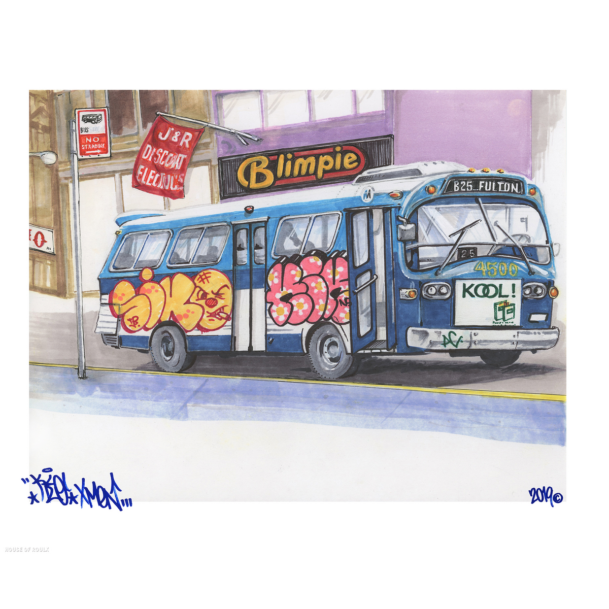 KEO X-MEN - &quot;Fulton&quot; - Archival Print, Limited Edition of 12 - 14 x 17&quot;