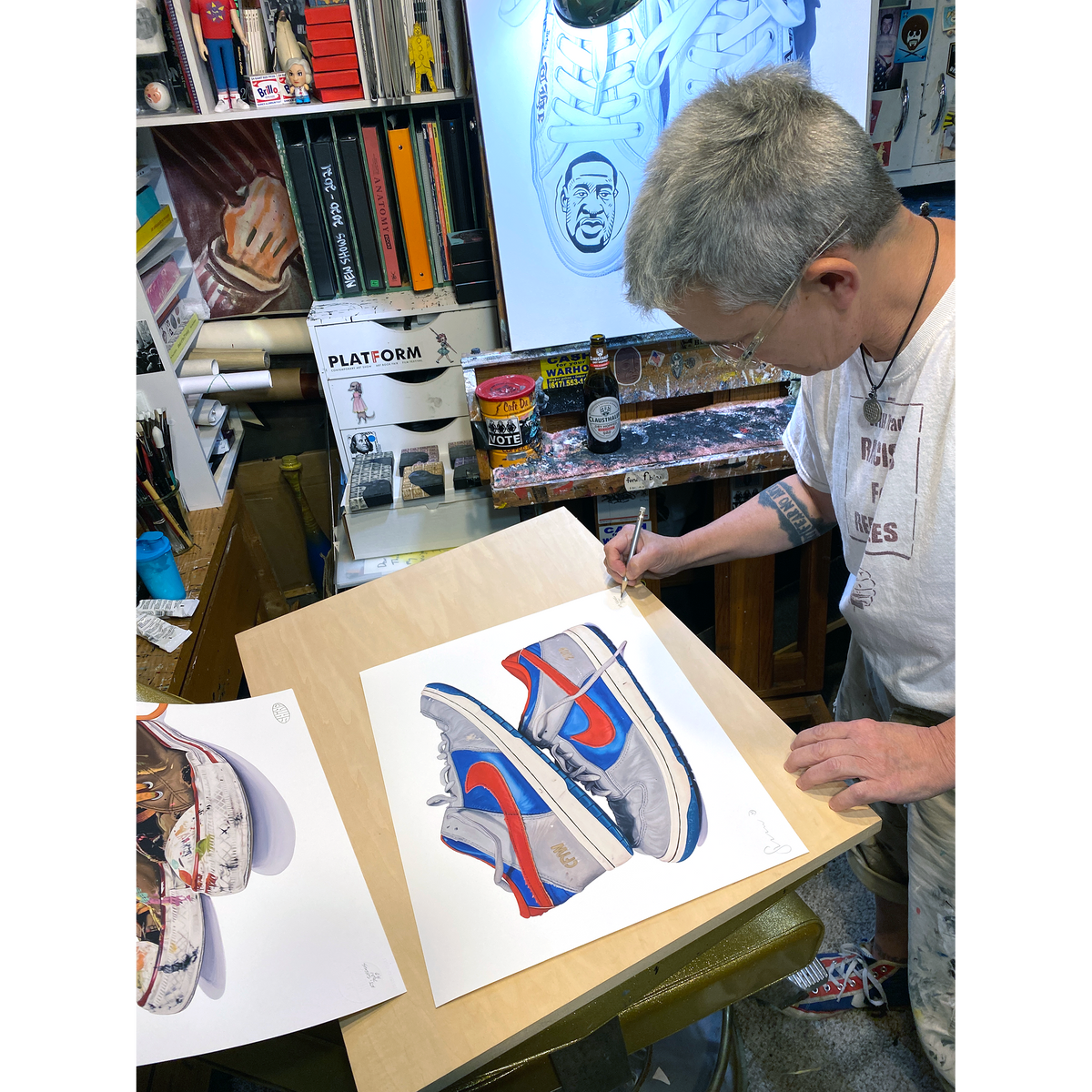 KJ Shows x CFYW - Archival Print, Limited Edition of 25 - 14 x 17&quot;