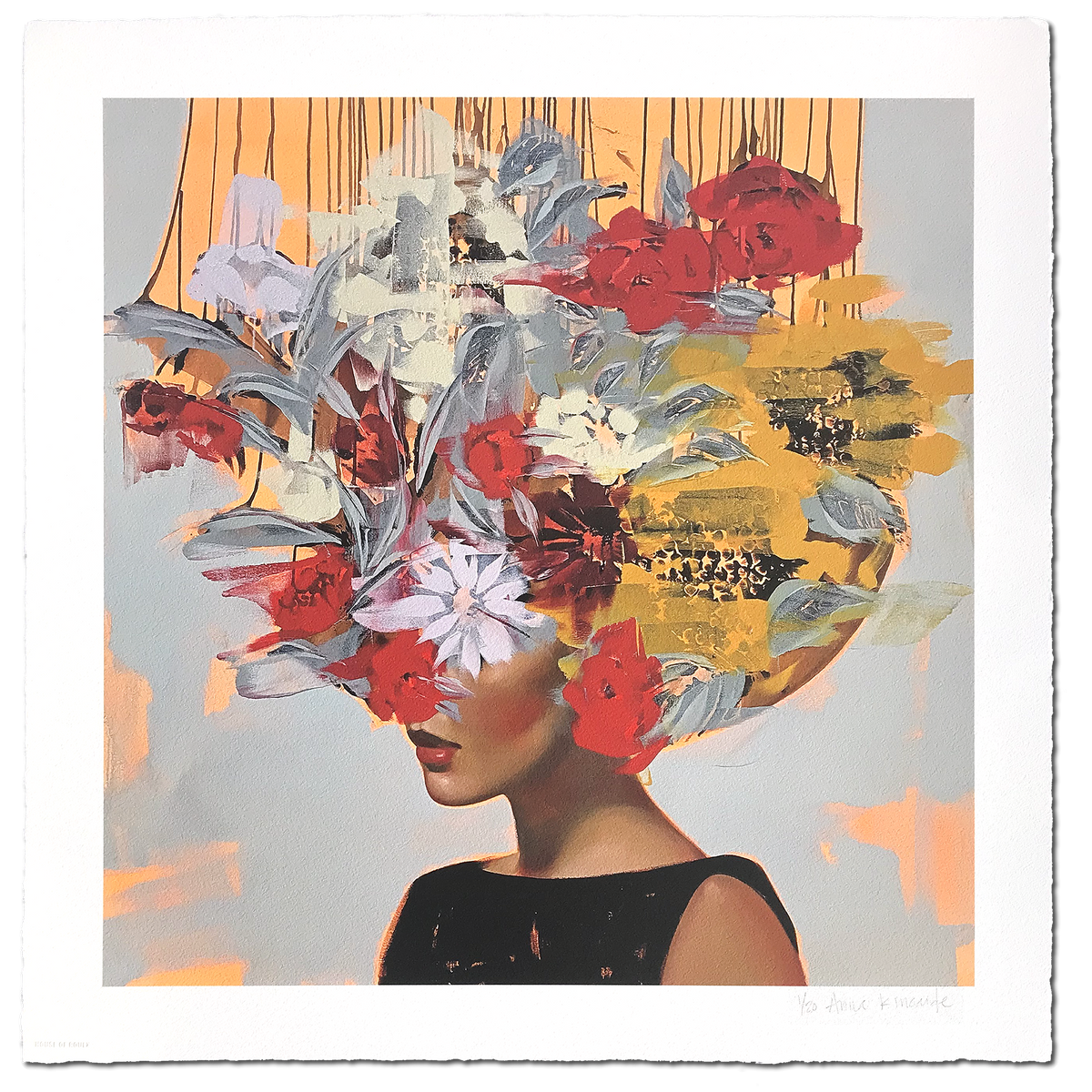Anna Kincaide &quot;Keep it to Yourself&quot; - Archival Print, Limited Edition of 20 - 24 x 24&quot;