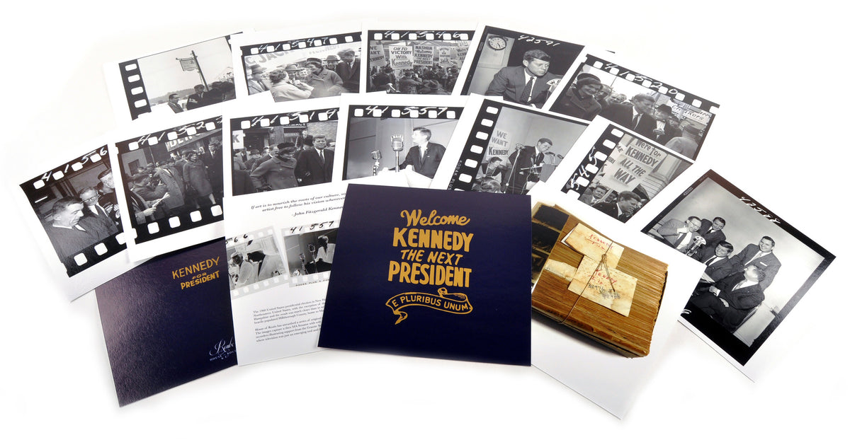 John F. Kennedy Photograph Folio Set - 12 Limited Edition, Archival Prints