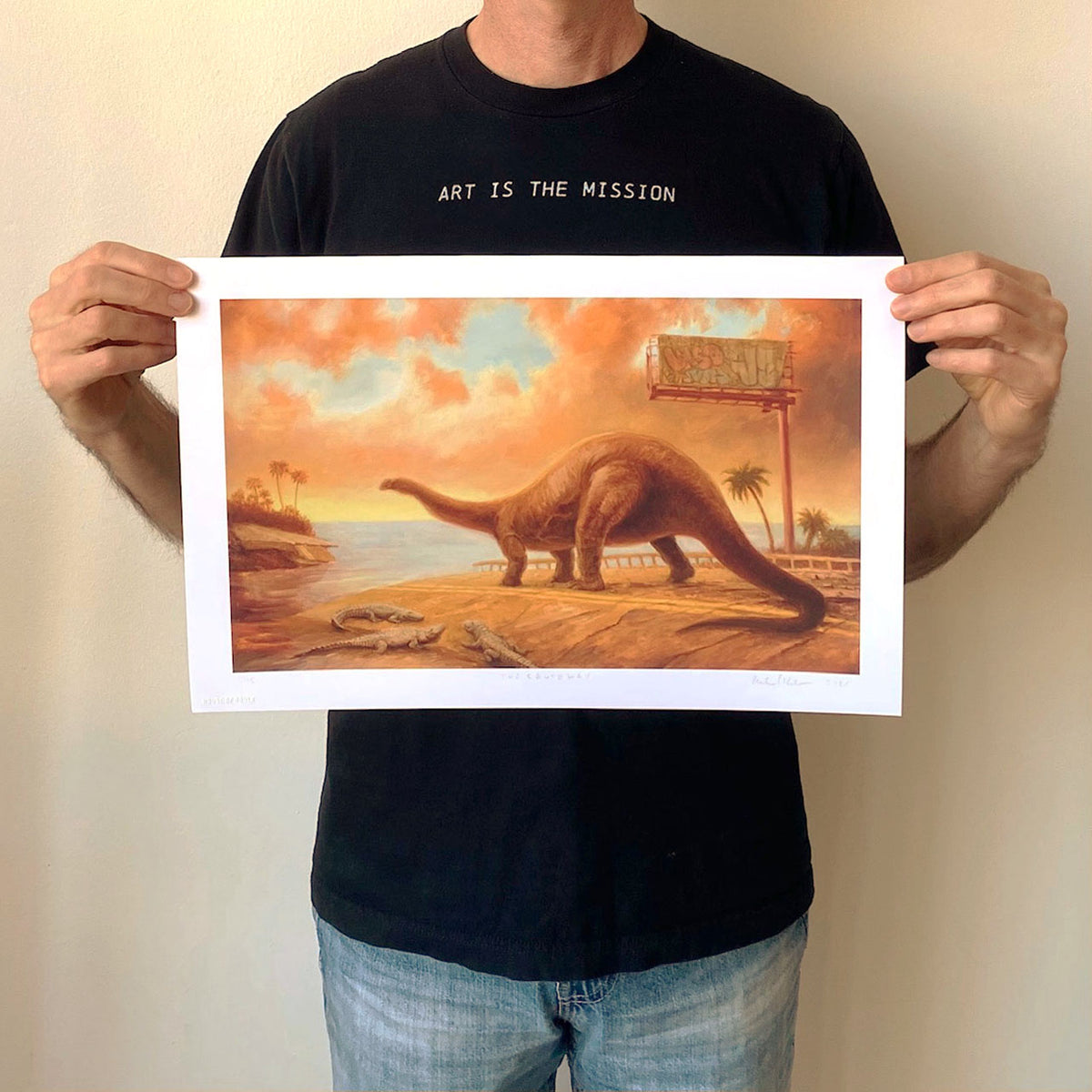 Michael Kerbow &quot;The Causeway&quot; - Archival Print, Limited Edition of 15 - 11 x 17&quot;