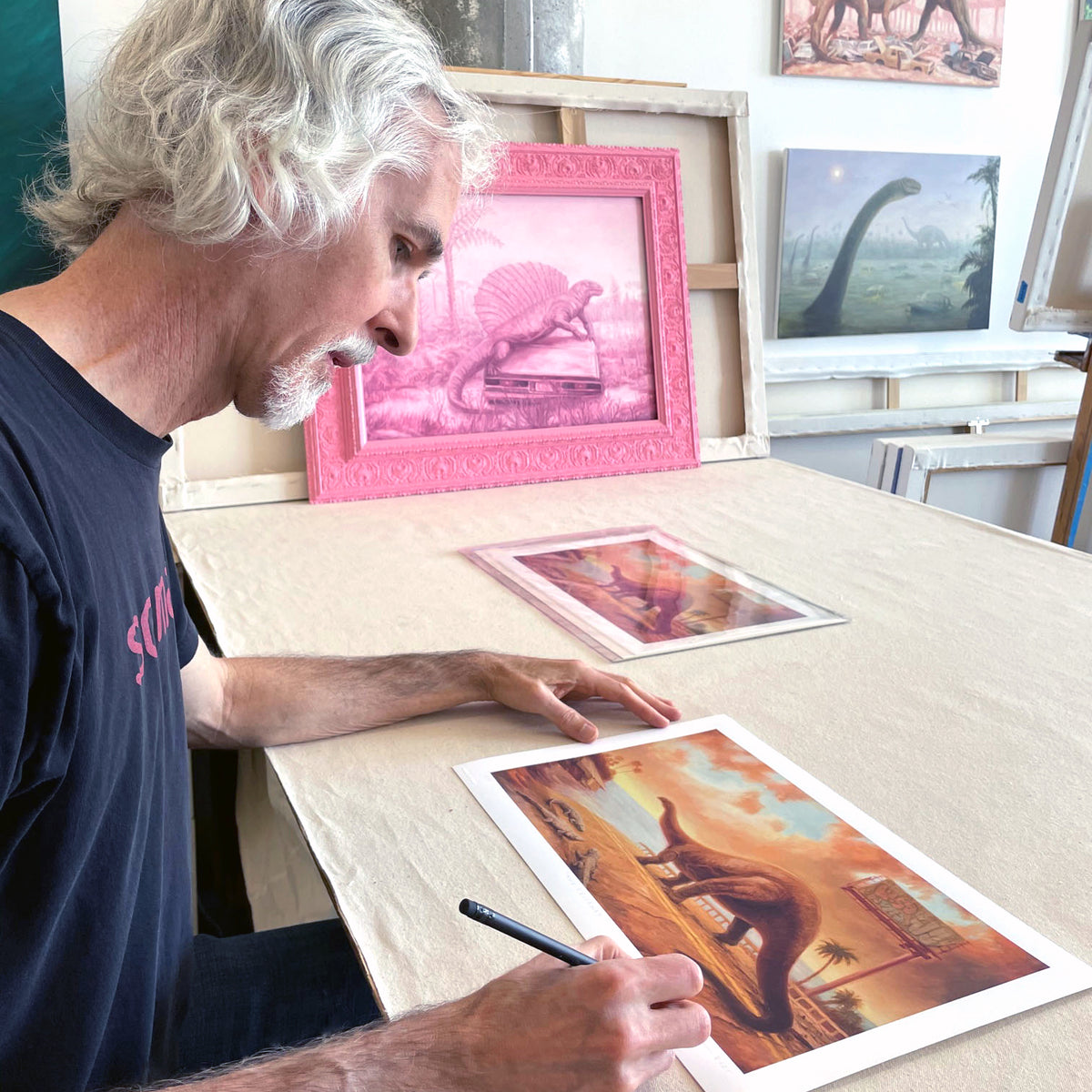 Michael Kerbow &quot;The Causeway&quot; - Archival Print, Limited Edition of 15 - 11 x 17&quot;