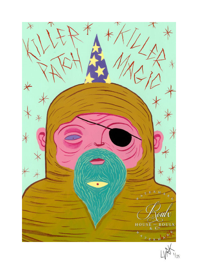 LURK &quot;Killer Patch&quot; - Limited Edition, Archival Print