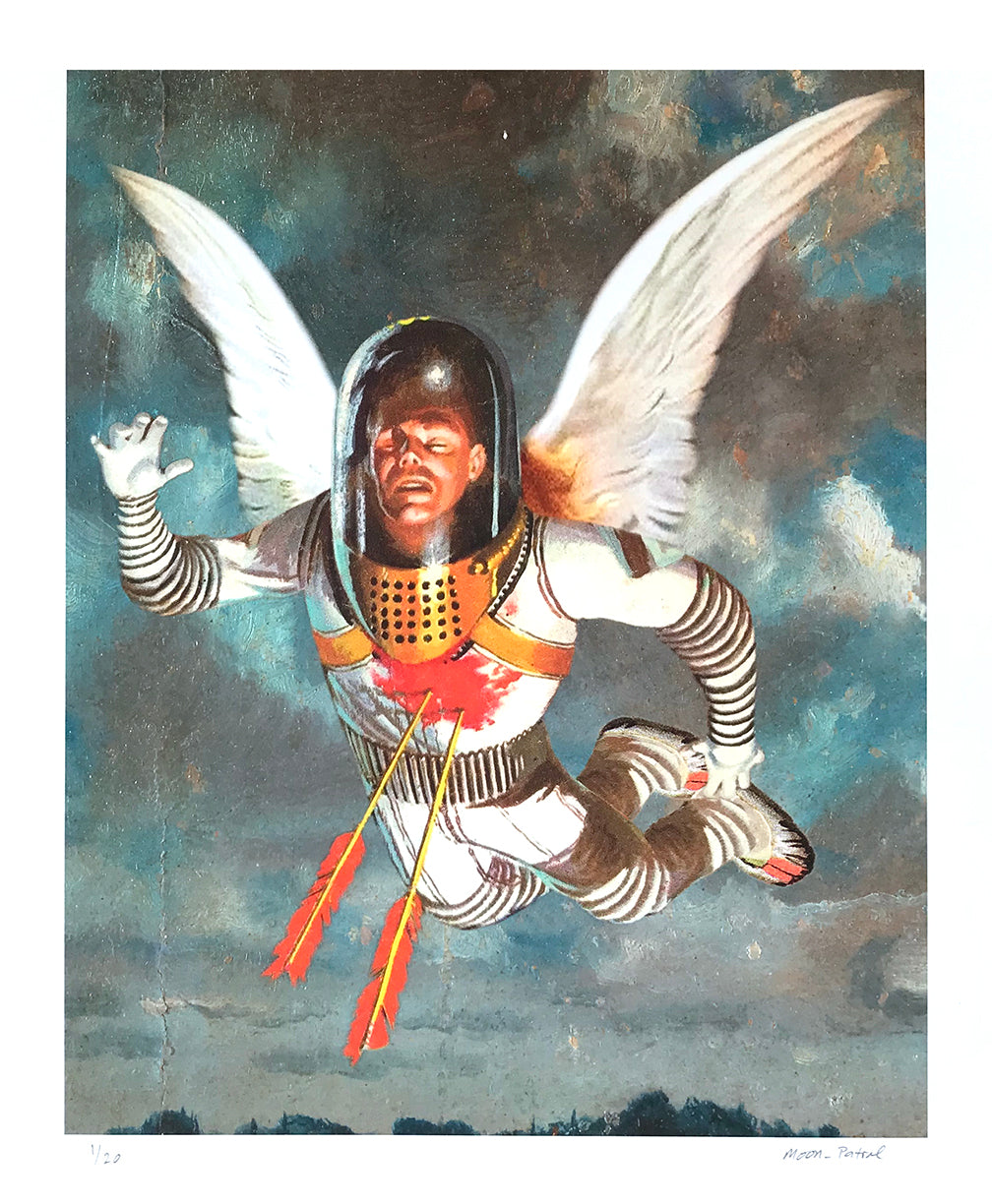 Moon Patrol &quot;Kingdom of Heaven&quot; - Archival Print, Limited Edition of 20 - 14 x 17&quot;