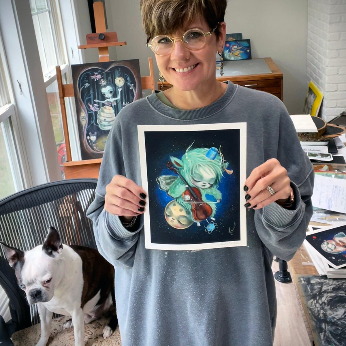Laura Colors &quot;Yeti Symphonic in Cello&quot; - Archival Print, Limited Edition of 15 - 8 x 10&quot;