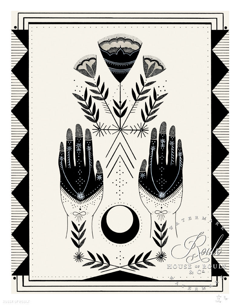 Lauren Napolitano &quot;Noches Mágicas (Black)&quot; - Limited Edition, Archival Print