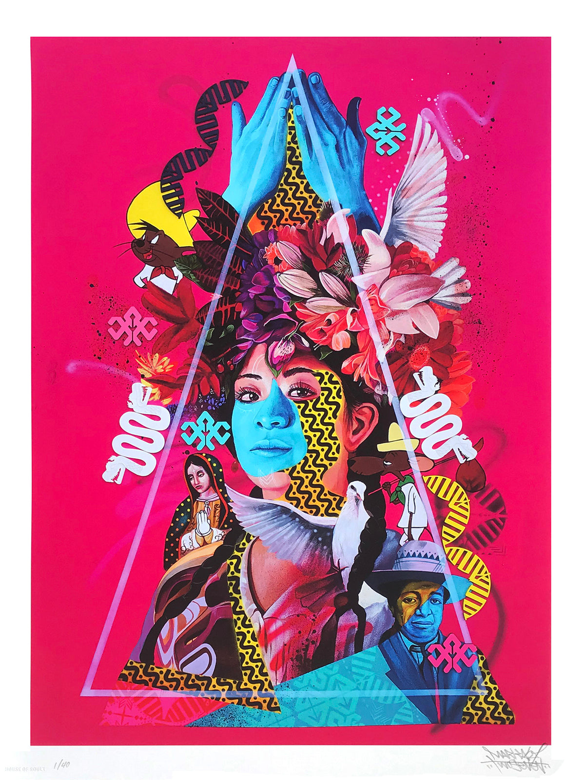 Marka27 &quot;LATINX-AF&quot; - Archival Print, Limited Edition of 40 - 18 x 24&quot;