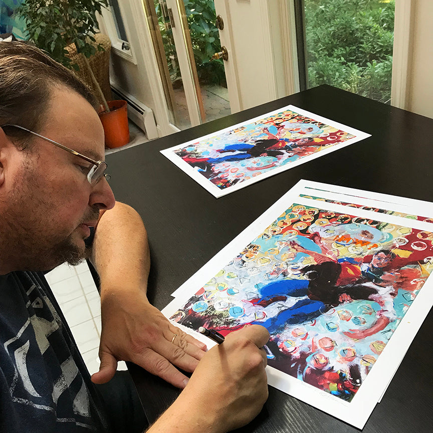 David J. Leblanc &quot;Return: The Reporter&quot; - Archival Print, Limited Edition of 12 - 14 x 17&quot;